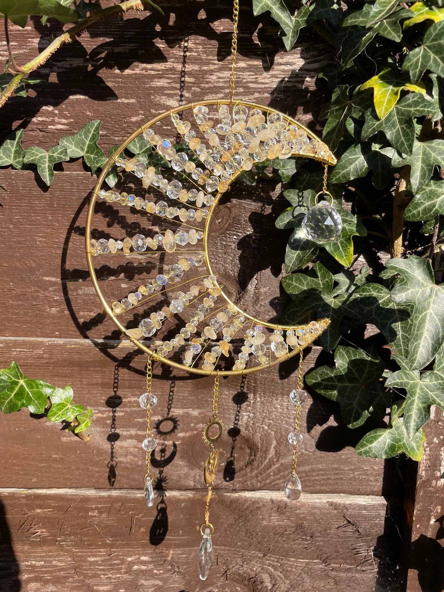 Crescent Moon Sun Catcher