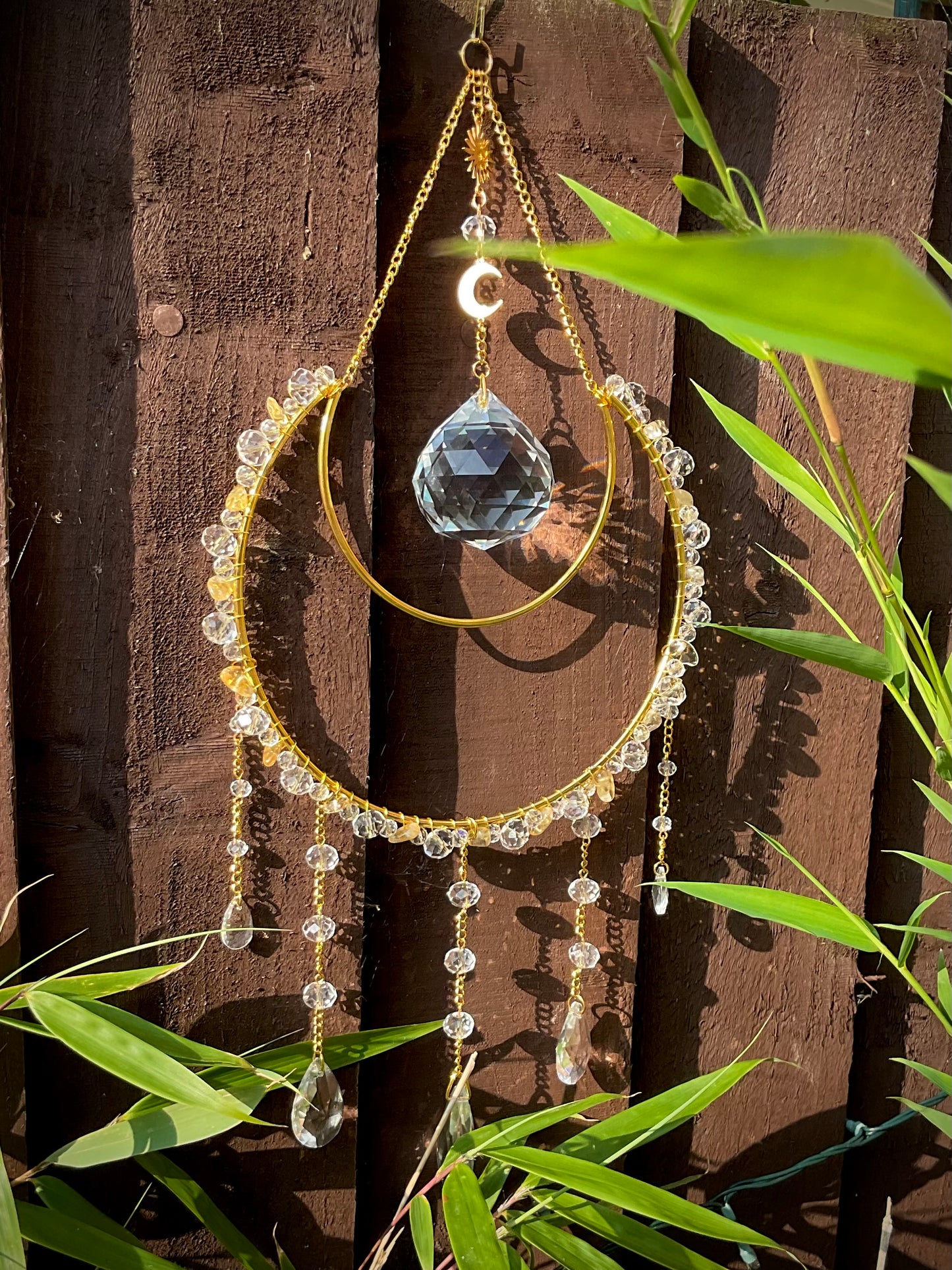 Hanging Crescent Moon