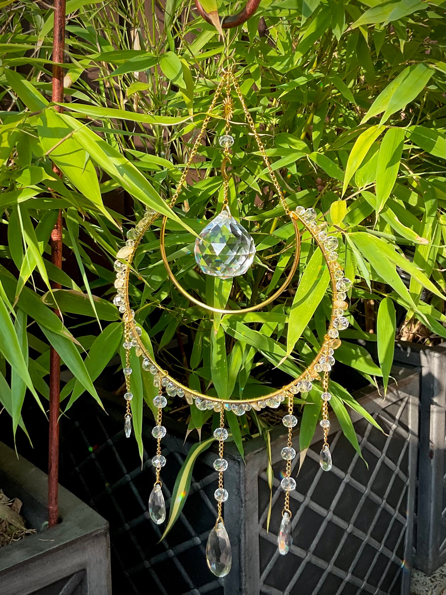 Hanging Crescent Moon