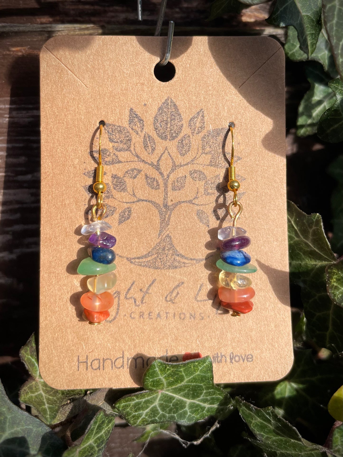 Semi-Precious Stone Earrings