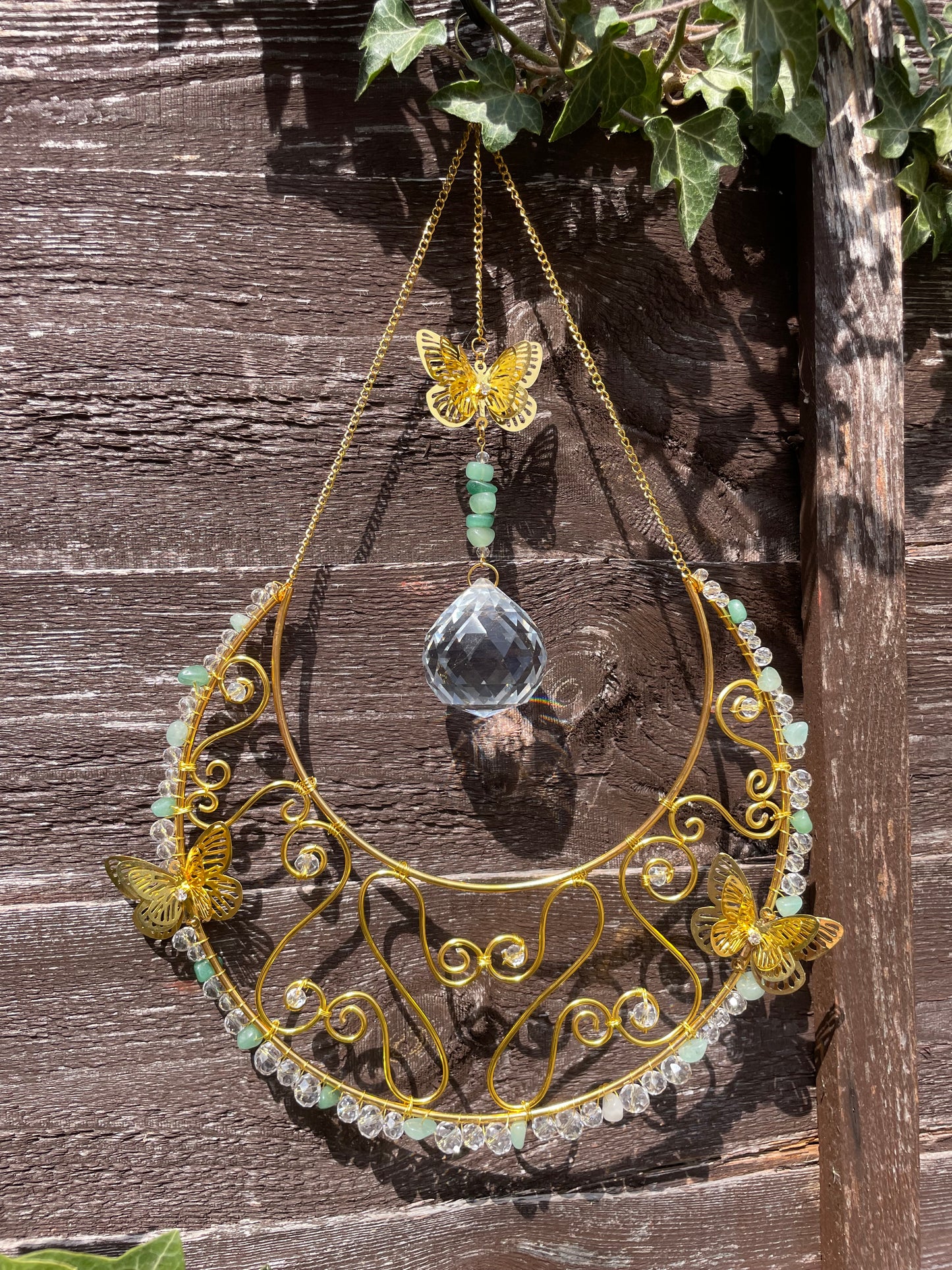 Whimsical Hanging Moon Crescent