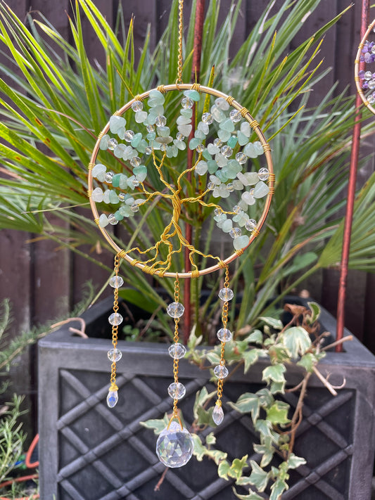 Green Aventurine Tree of Life