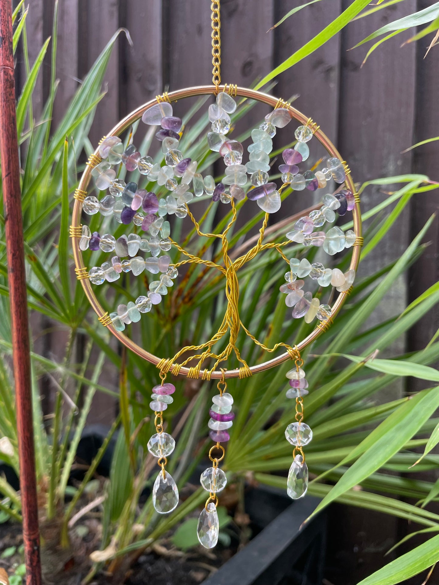 Fluorite Tree of Life Suncatcher